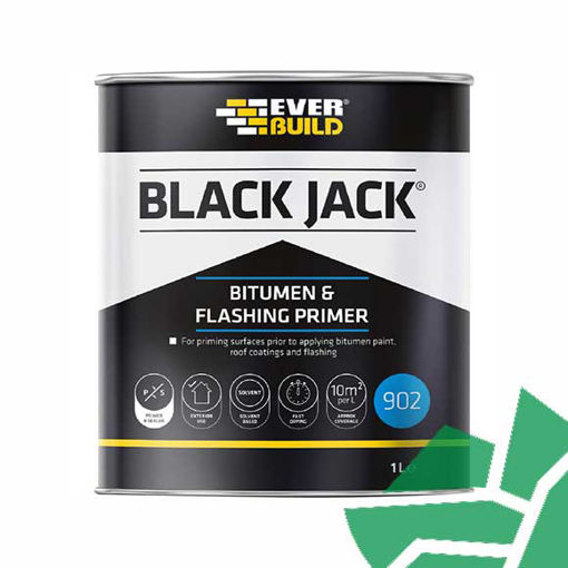 Picture of Everbuild Black Jack Bitumen & Flashing Primer 1l