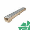 Picture of ACO Raindrain Domestic Channel Drain 1m x 118mm x 97mm - A15