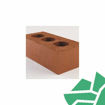 Picture of Red Class B Perforated Engineering Brick 65mm Red