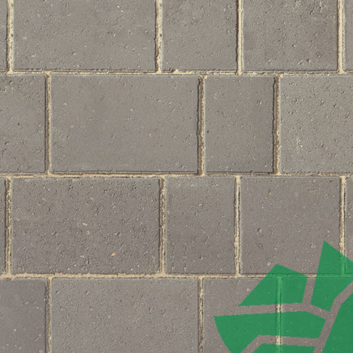 Picture of Beta Small Driveway Block Paving 105x140x60mm Charcoal