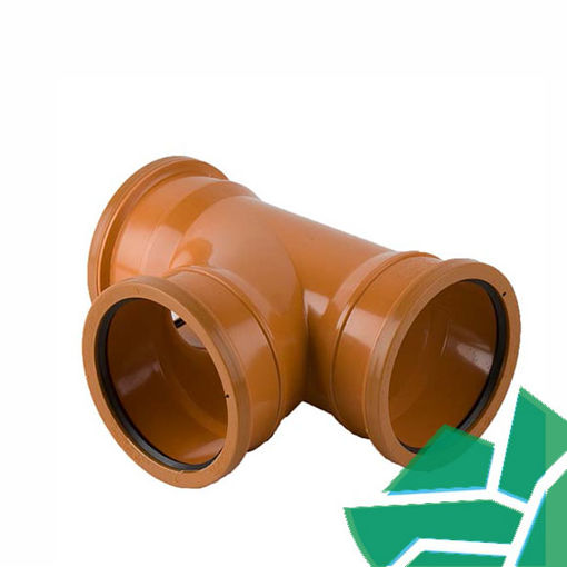 Picture of Underground 110mm x 87½° B4081 Triple Socket Branch