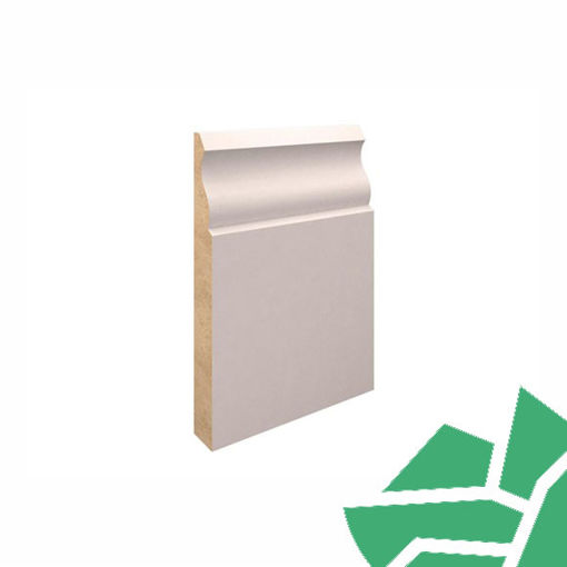 Picture of 18 x 144 Ogee Skirting MDF.H Primed FSC-4.4m