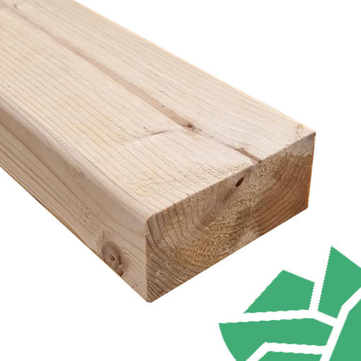 Picture of 47 x 100 Regularised C24 Kiln Dried Untreated Timber PEFC-3m