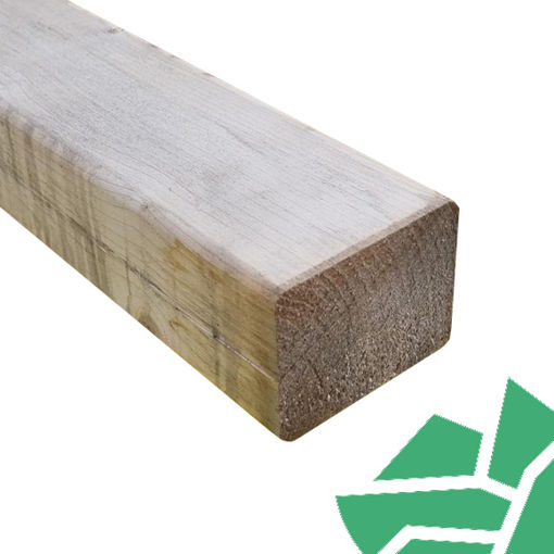 Picture of 75 x 100 Regularised C24 Kiln Dried Untreated Timber PEFC-5.4m