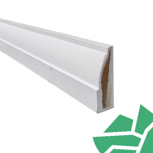 Picture of 18 x 57 Ovolo Architrave MDF Primed FSC-5.4m