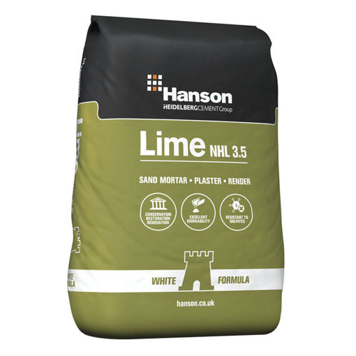 Picture of Hanson Hydraulic Lime NHL 3.5 White 25kg Bag