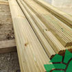 Picture of 38x150mm Grooved Treated Softwood Decking Boards (32x145mm Fin) 4.8m