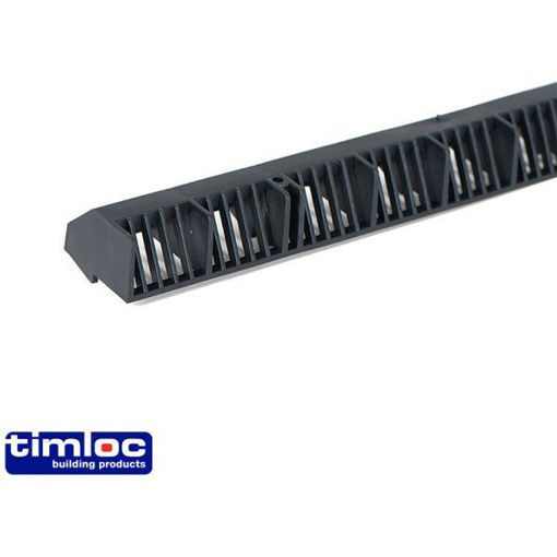 Picture of Timloc OF1BL Over Fascia Vent Strip 1m Black