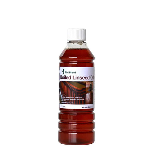 Picture of Bird Brand Boiled Linseed Oil Craftsman 1l