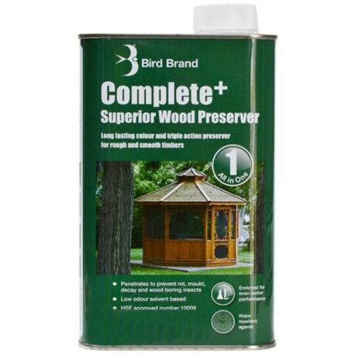 Picture of Bird Brand Complete Superior Wood Preserver Clear 2.5l