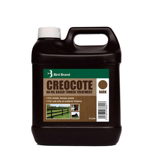 Picture of Bird Brand New Formula Creocote Dark Brown 4l