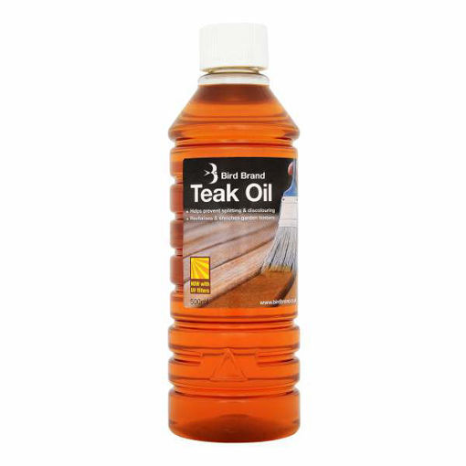 Picture of Bird Brand Teak Oil Craftsman 500ml