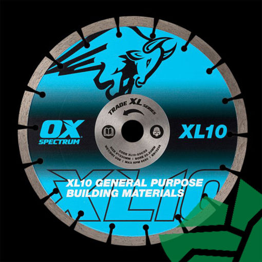 Picture of OX Trade XL-10 Segmented Diamond Blade - General Purpose - 230/22.23mm