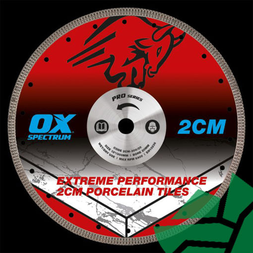 Picture of OX Pro 2CM Porcelain Cutting Blade - 300/20mm