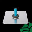 Picture of OX Pro Aluminium Plasterers Hawk 13"x13"/330x330mm