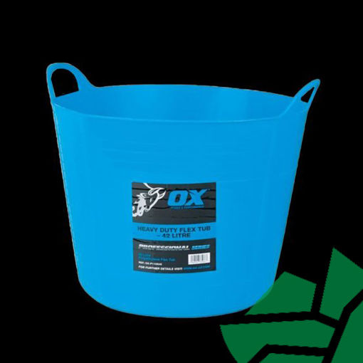 Picture of OX Pro Heavy Duty Flexi Tub - 42L / 9 Gallons