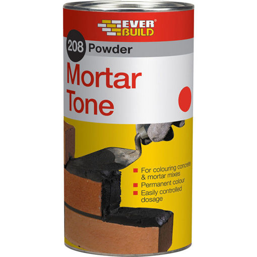 Picture of Everbuild 208 Powder Mortar Tone Cement Dye Red 1kg