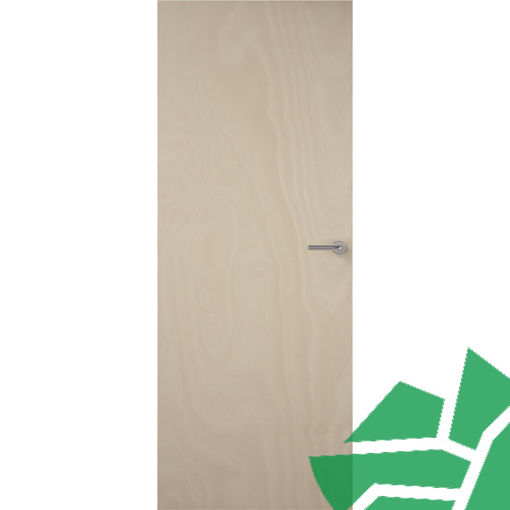 Picture of Paint Grade Plywood Fire Door 533x1981x44mm (1'9"x6'6")