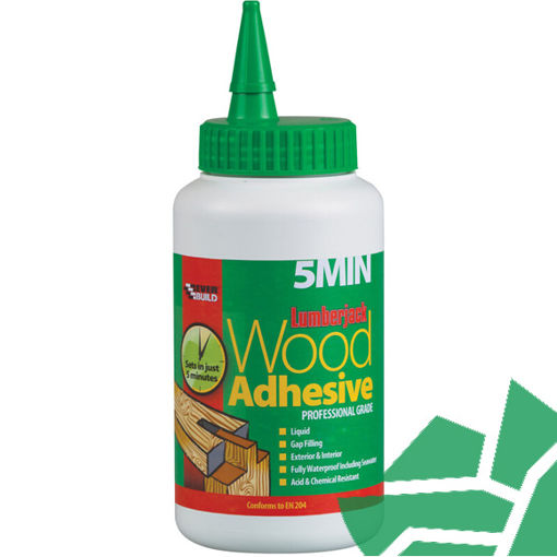 Picture of Everbuild 5 Minute Lumberjack Wood Adhesive Polyurethane 750g