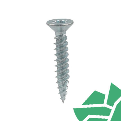 Picture of Twinqwik CSK Head Bright Zinc Screw 4 x 1/2" (3.0 x 12mm) Box of 200