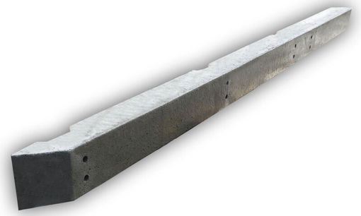 Picture of Concrete Recessed Arris Rail Fence Post 2515mm 8ft3in