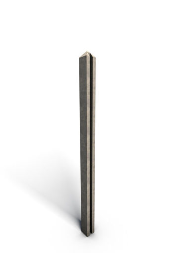 Picture of Concrete Slotted Corner Fence Post 2440mm 8ft