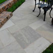 Picture of Brett Riven Sandstone Natural Stone Paving Patio Pack Mount Mist 15.37m2