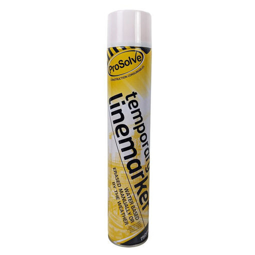 Picture of Prosolve Temporary Line Marker Paint Aerosol 750ml White