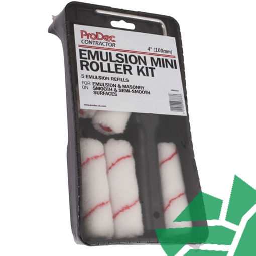 Picture of ProDec Contractor 7 pc Emulsion 4" Mini Roller Set