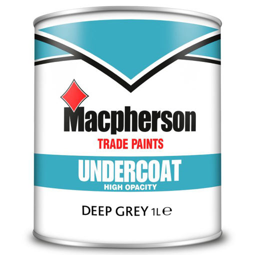 Picture of Macpherson Undercoat Paint Deep Grey 1L