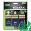 Picture of Smart H3MAK 3PC Blade  Multi Tool Blade Set