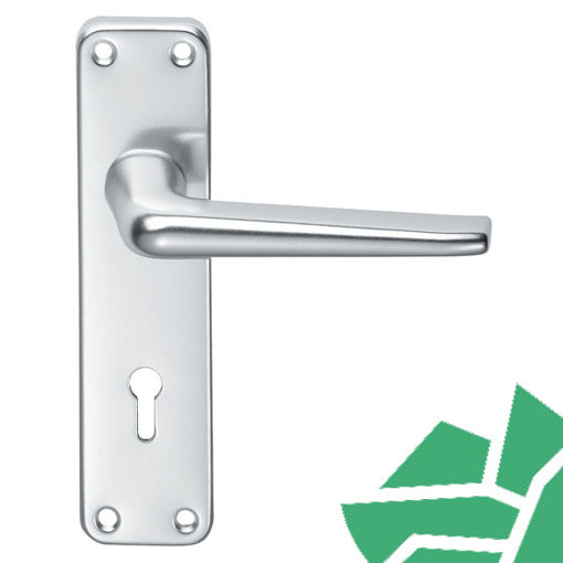 Picture of Contract Aluminium Lever on Lock Backplate