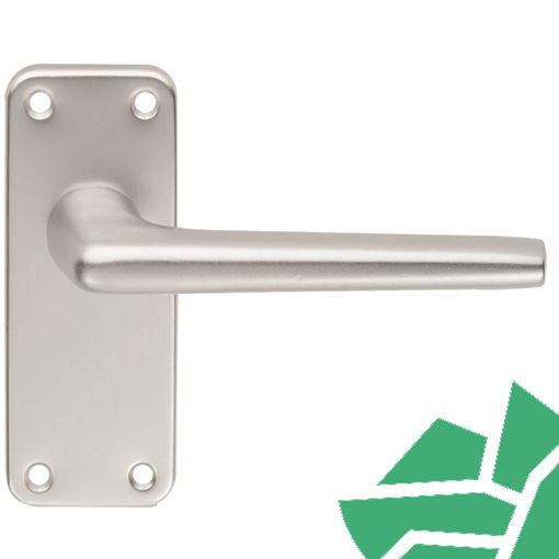 Picture of Contract Aluminium Lever on Latch Backplate