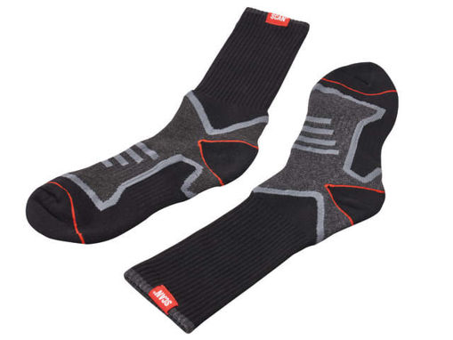 Picture of Scan Work Socks (Twin Pack)