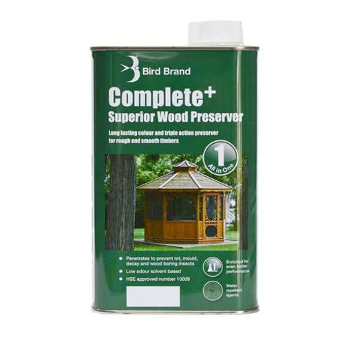 Picture of Bird Brand Complete Superior Wood Preserver Forest Green 2.5l