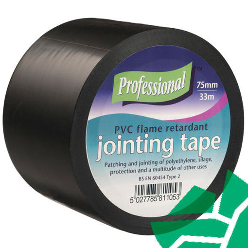 Picture of 75mm x 33m Black Pvc Jointing Tape - Overlap Tape