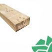 Picture of 125x250 New Softwood Sleeper Green 2.4m ( Finish size 120x240mm)