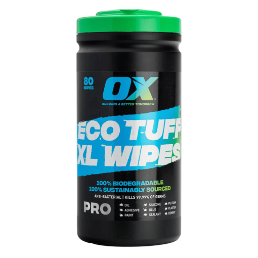 Picture of OX Biodegradable Eco Wipes - Tub of 80