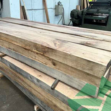 Show details for 100x200 Oak Timber Sleeper Weathered  Premium 2.4m Picture of 100x200 Oak Timber Sleeper Weathered  Premium 2.4m