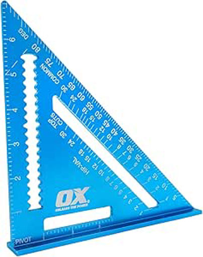 Picture of OX Pro Aluminium Metric Rafters Square - 180mm