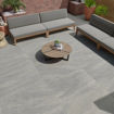 Picture of Brett Porcelain Paving Eclipse 900x600x20mm Kandla Grey