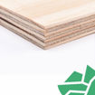 Picture of 9mm x 2440 x 1220 Elliottis Pine Plywood EN636-2 EN314-2 Class 3