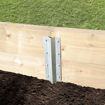Picture of SleeperSecure Double Sleeper Straight Support Spike 660mm Galv