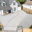 Picture of Brett Beta Trio 60mm Block Paving Mixed Pack 9.2m2 Silver Haze