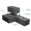 Picture of PSM1A Polystorm Modular Water Storage Unit Soakaway Crate 1000x500x400