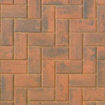 Picture of Omega Block Paving 200x100x50mm Brindle