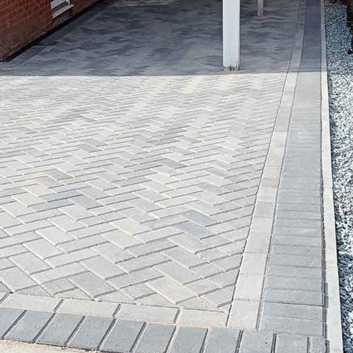 Picture of Brett Omega Paviors Block Paving 200x100x50mm Silver Haze