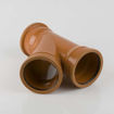 Picture of Underground 110mm x 45° B4091 Triple Socket Branch