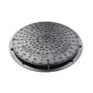 Picture of Underground 450mm Dia. Secured Round Plastic Manhole Cover for Driveways 50kN B6255