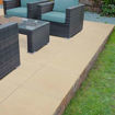 Picture of Brett Chaucer Concrete Paving Slabs 450x450x32mm Buff